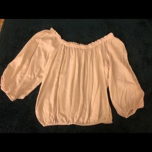 White off shoulders top